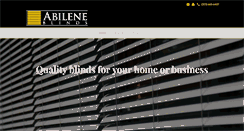 Desktop Screenshot of abileneblinds.com